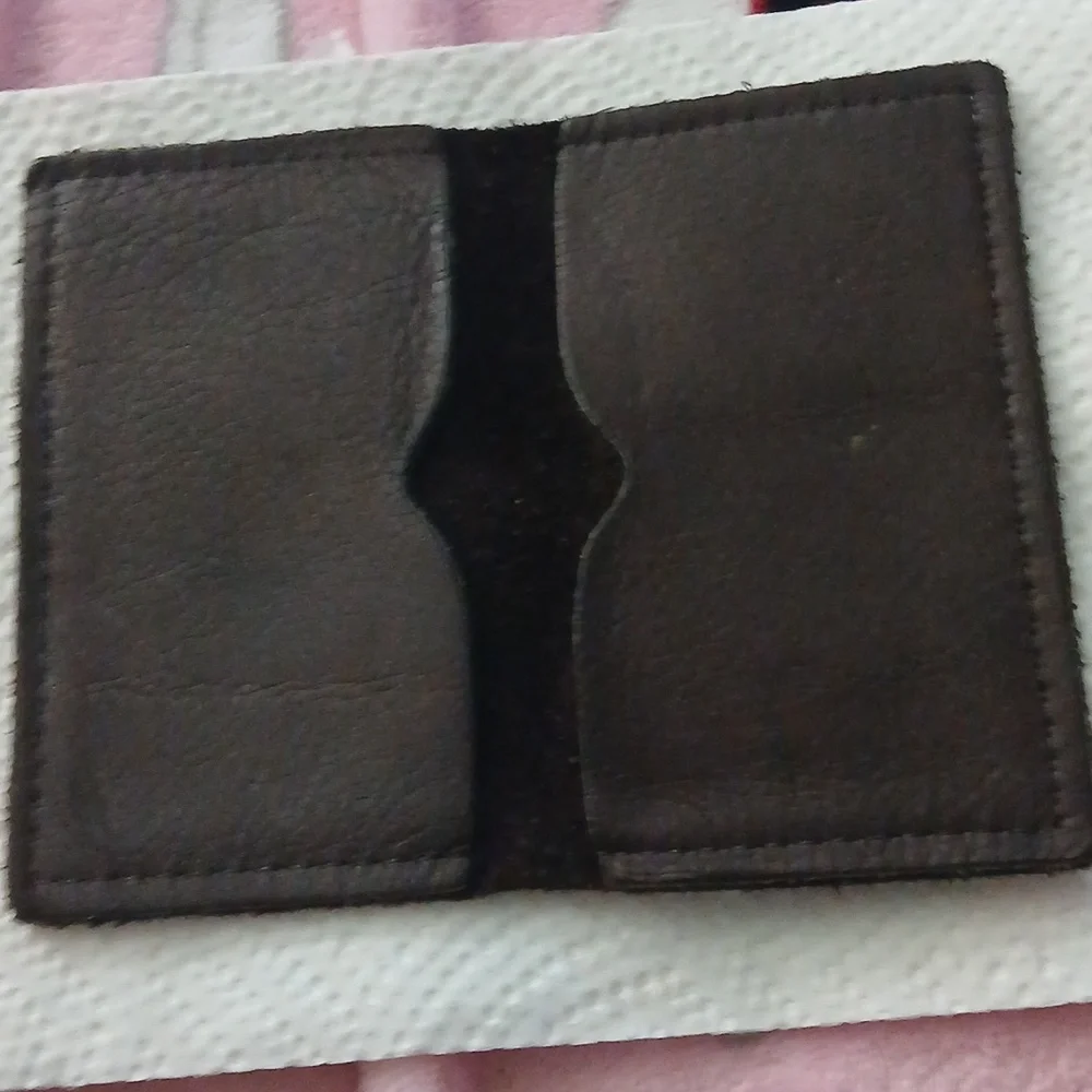 Buffalo Wallet Bifold Vintage Preloved Beautifully Card Size